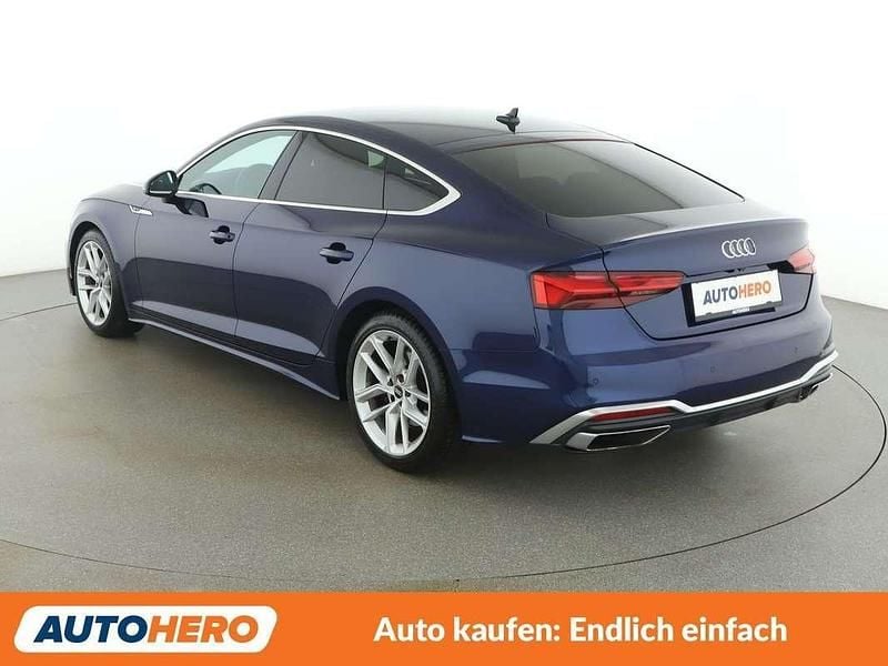 Gebraucht Audi A5 S-Line 163 PS (119 kW) 2021 Blau Coupé