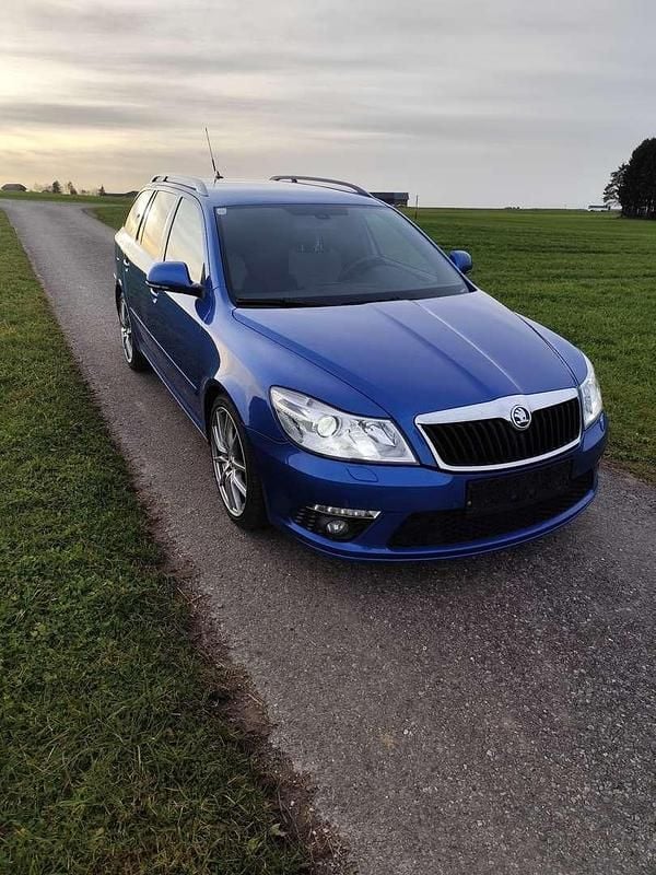 Gebraucht Skoda Octavia RS 170 PS (125 kW) 2009 Blau Kombi