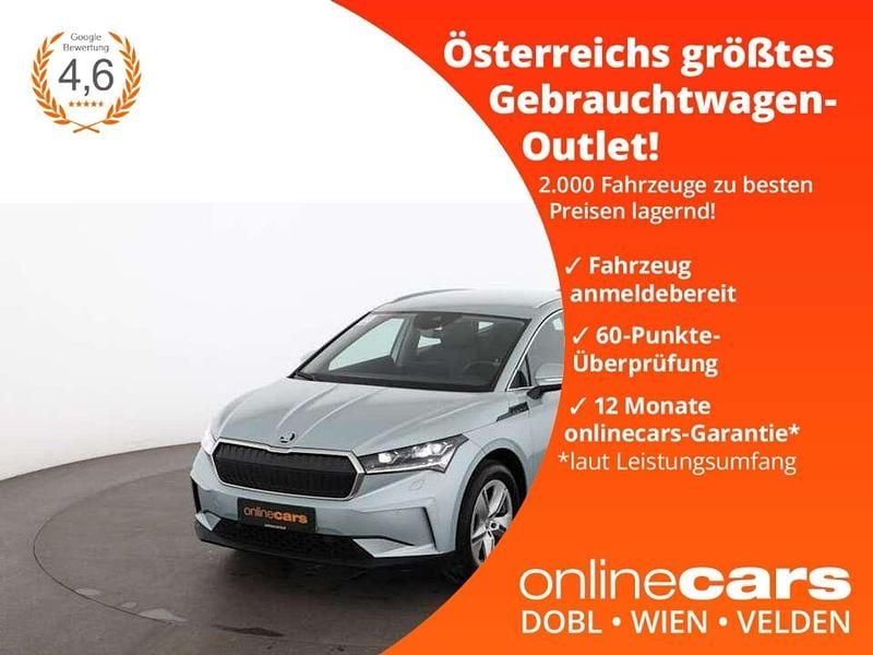Silber Gebraucht 2022 Skoda Enyaq iV Loft SUV | € 26.190 (Superpreis) - Bild 1/4