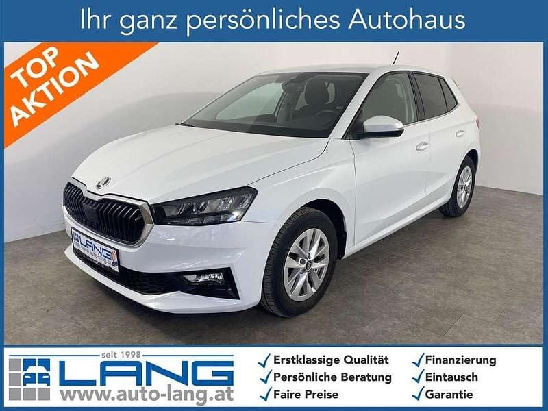 Gebraucht Skoda Fabia Selection 116 PS (85 kW) 2025 Moonweiss metallic Kleinwagen