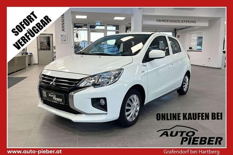 Weiß Gebraucht 2021 Mitsubishi Space Star Inform Kleinwagen | € 9.990 (Fairer Preis) - Bild 1/4