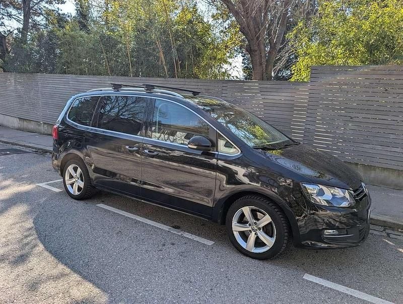 Gebraucht VW Sharan Highline 140 PS (102 kW) 2012 Schwarz Van / Kleinbus