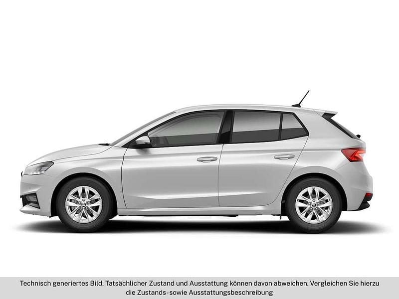 Gebraucht Skoda Fabia Selection 95 PS (69 kW) 2025 Weiss  metallic Kleinwagen