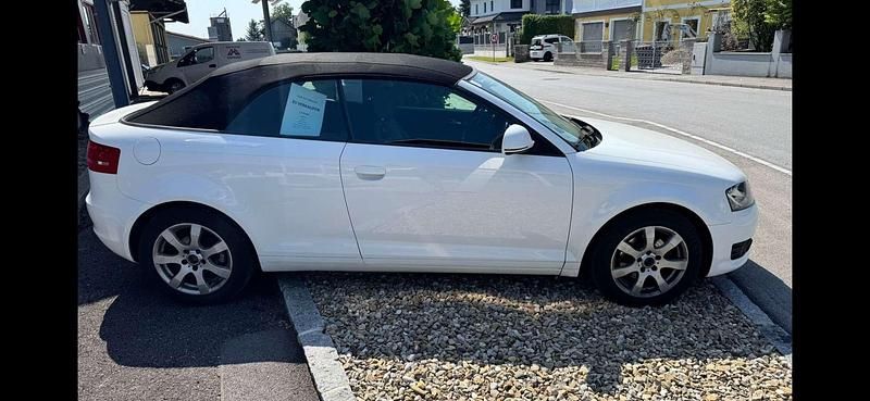 Gebraucht Audi A3 Cabriolet 102 PS (75 kW) 2010 Weiß Cabrio