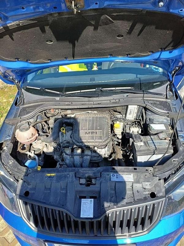 Gebraucht Skoda Fabia 60 PS (44 kW) 2018 Blau Limousine