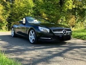 Gebraucht Mercedes SL500 435 PS (319 kW) 2012 Schwarz Cabrio