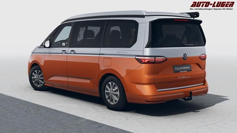 Neu VW California Edition 2025 Monosilber metallic / energetic orange metallic Van