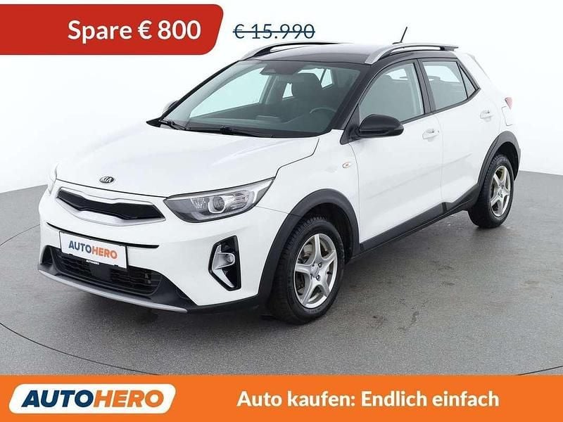 Gebraucht Kia Stonic Silver 101 PS (74 kW) 2021 Weiß SUV