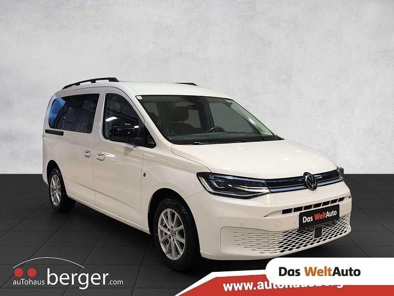 Gebraucht VW Caddy Maxi Life 122 PS (89 kW) 2023 Weiss  normal Van / Kleinbus