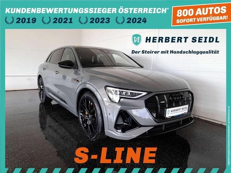 Gebraucht Audi e-tron Black Edition 300 kW (408 PS) 2022 Grau SUV