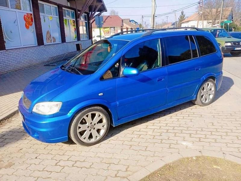 Gebraucht Opel Zafira OPC 200 PS (147 kW) 2004 Blau Van / Kleinbus
