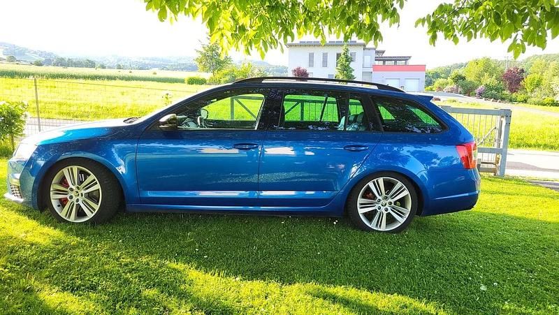 Gebraucht Skoda Octavia RS 184 PS (135 kW) 2013 Blau Kombi