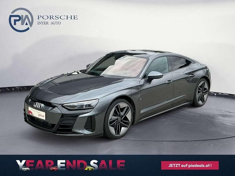 Mittelgrau metallicperleffekt Gebraucht 2022 Audi e-tron GT quattro Premium Limousine | € 56.790 (Guter Preis) - Bild 1/4