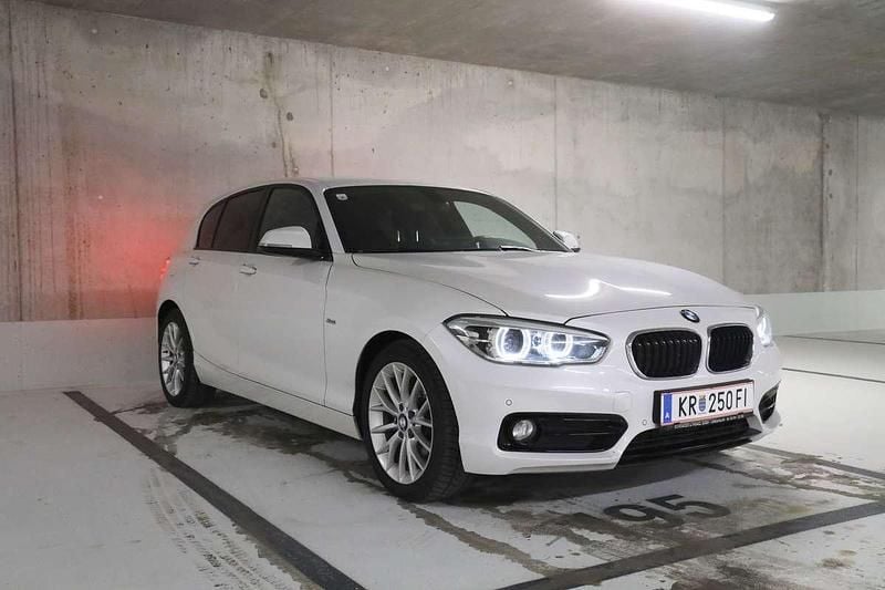 Gebraucht BMW 116 Sport Line 116 PS (85 kW) 2016 Weiß Kleinwagen