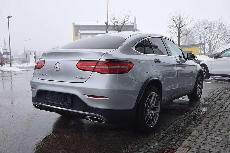 Gebraucht Mercedes GLC220 Sport 170 PS (125 kW) 2017 Silber Coupé