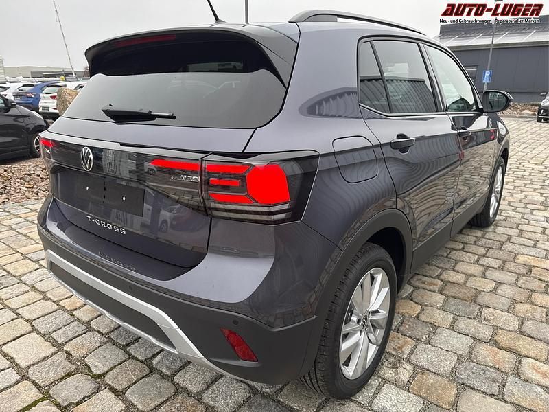 Neu VW T-Cross Life 2025 Rauchgrau metallic SUV