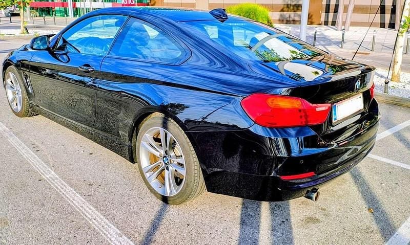 Gebraucht BMW 420 Sport Line 184 PS (135 kW) 2014 Schwarz Coupé