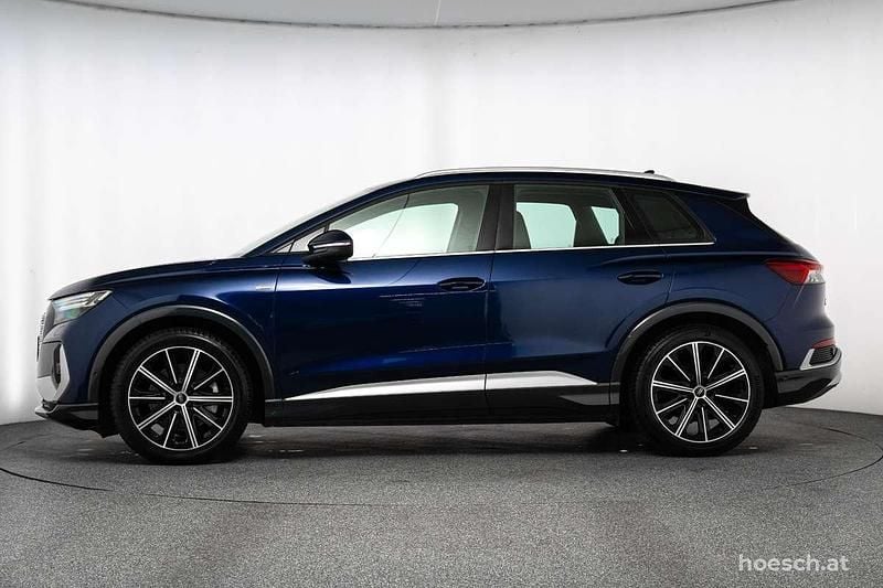 Gebraucht Audi Q4 e-tron S-Line 150 kW (204 PS) 2023 Blau SUV
