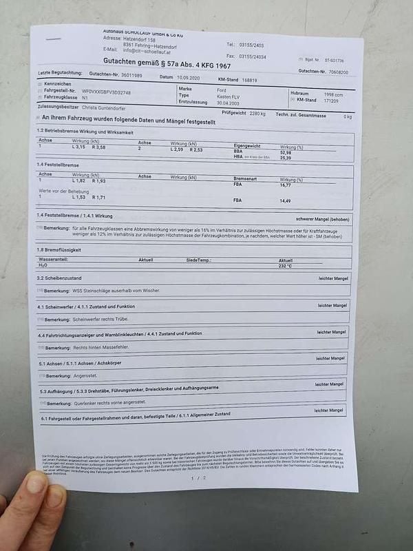 Gebraucht 2003 Ford Transit Van | € 4.390 - Bild 1/4