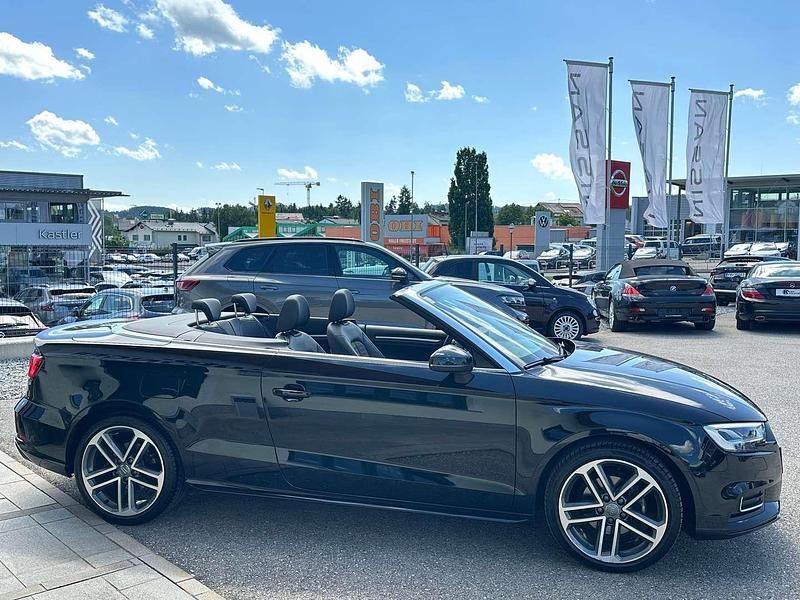 Gebraucht Audi A3 Cabriolet Design 116 PS (85 kW) 2018 Schwarz Cabrio