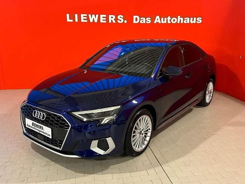 Mittelblau metallic Gebraucht 2022 Audi A3 Advanced Limousine | € 25.400 (Fairer Preis) - Bild 1/4