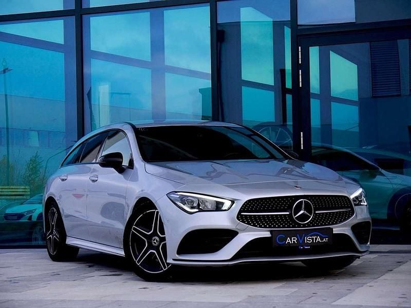 Gebraucht Mercedes CLA200 AMG line 150 PS (110 kW) 2020 Silber Kombi