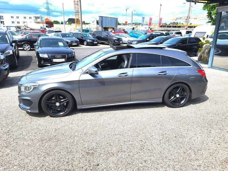 Grau Gebraucht 2015 Mercedes CLA220 Limousine | € 17.999 (Fairer Preis) - Bild 1/4