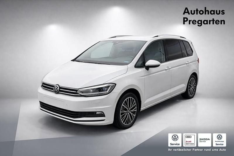 Neu VW Touran 150 PS (110 kW) 2025 Weiß Van / Kleinbus