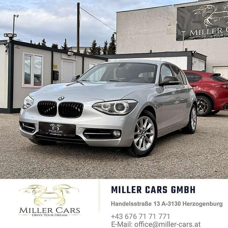 Gebraucht BMW 118 Sport Line 170 PS (125 kW) 2014 Grau Kleinwagen
