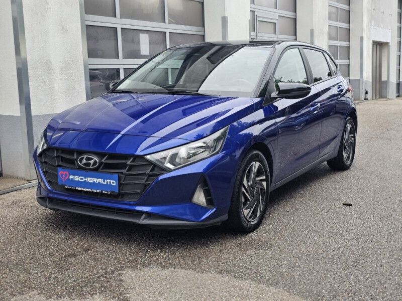 Intense blue / schwarz Gebraucht 2023 Hyundai i20 | € 18.490 (Guter Preis) - Bild 1/4