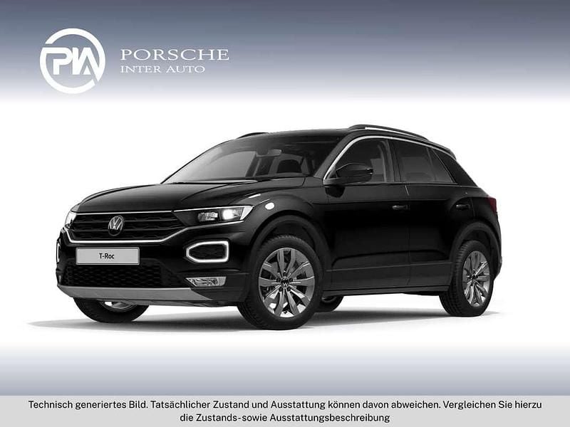 Schwarz metallicperleffektno Gebraucht 2020 VW T-Roc Team SUV | € 17.980 (Guter Preis) - Bild 1/4