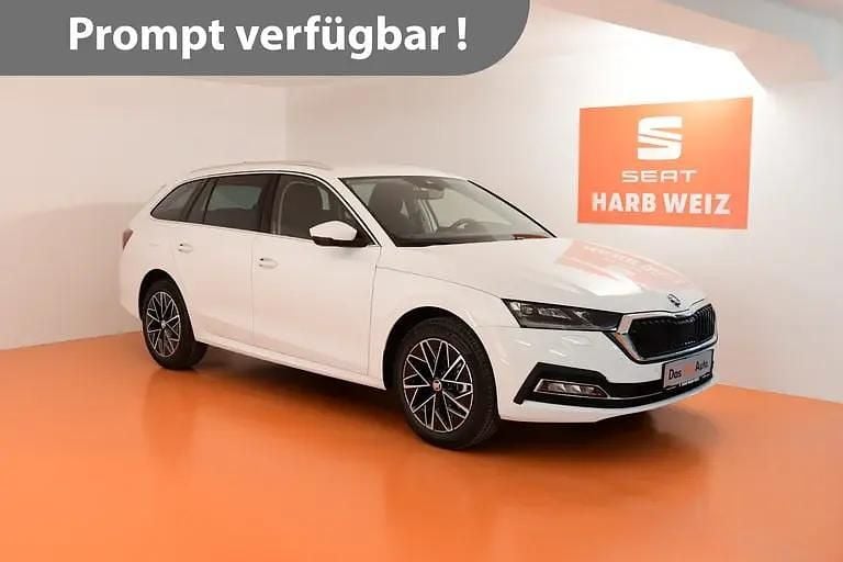 Weiss metallic Gebraucht 2021 Audi Q4 e-tron Advanced Plus SUV | € 31.480 (Fairer Preis) - Bild 1/4