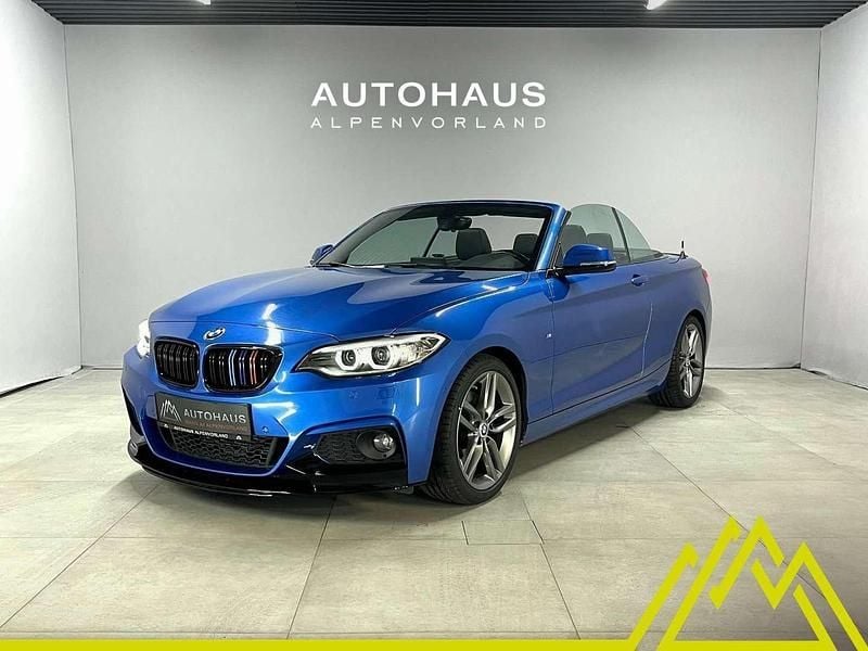 Blau Gebraucht 2015 BMW 220 M Sport Cabrio | € 24.990 (Etwas zu teuer) - Bild 1/4