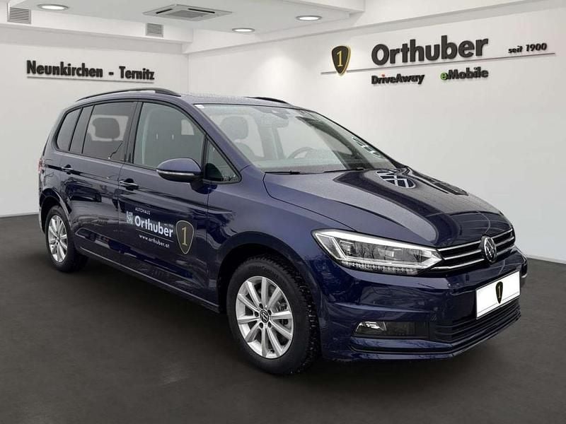 Neu VW Touran 150 PS (110 kW) 2026 Mittelblau  metallic Van / Kleinbus