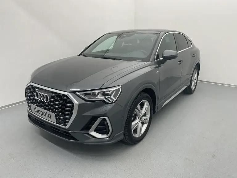 Mittelgrau metallicperleffekt Gebraucht 2020 Audi Q3 Sportback S-Line SUV | € 34.980 (Superpreis) - Bild 1/4