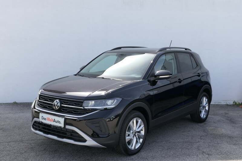 Gebraucht VW T-Cross 95 PS (69 kW) 2025 Schwarz  metallicperleffektno SUV