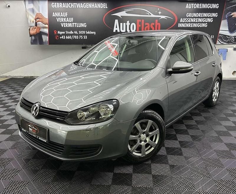Grau Gebraucht 2010 VW Golf VI Trendline Kleinwagen | € 6.290 (Fairer Preis) - Bild 1/4