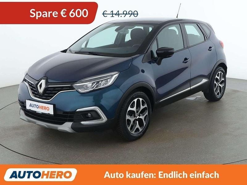 Blau Gebraucht 2019 Renault Captur Intens SUV | € 14.390 (Guter Preis) - Bild 1/3