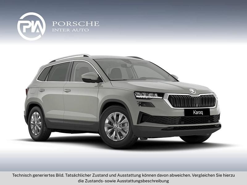 Mittelgrau normal Neu 2026 Skoda Karoq Selection SUV | € 34.480 (Guter Preis) - Bild 1/4