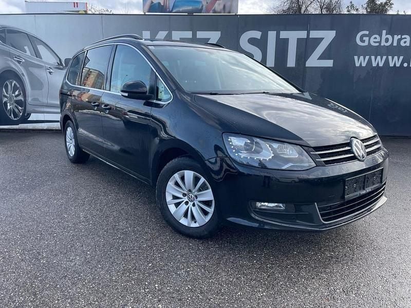 Gebraucht VW Sharan Business 150 PS (110 kW) 2016 Schwarz Van / Kleinbus