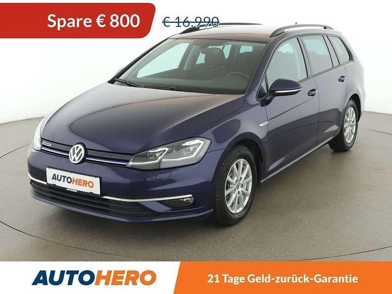 Blau Gebraucht 2018 VW Golf VII Kombi | € 16.190 (Fairer Preis) - Bild 1/3