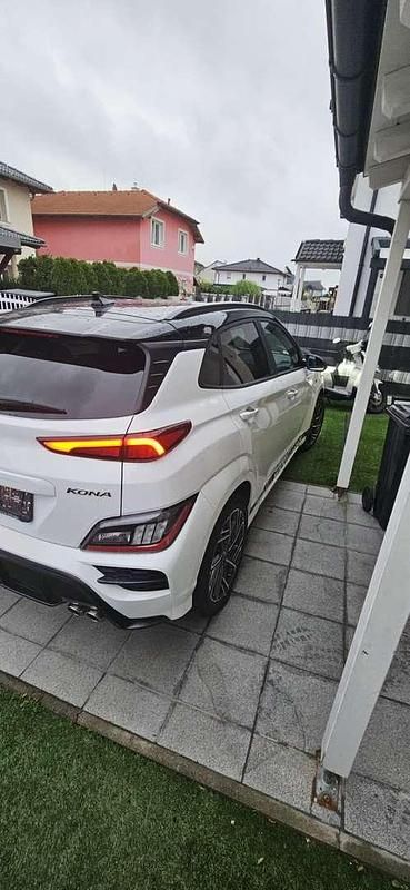 Gebraucht Hyundai Kona N Line 120 PS (88 kW) 2021 Weiß SUV