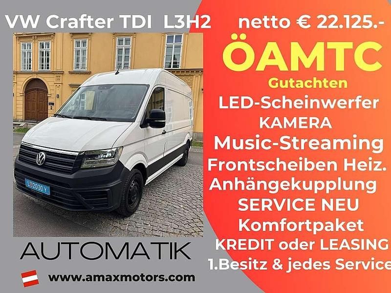 Weiß Gebraucht 2021 VW Crafter Van | € 26.550 (Guter Preis) - Bild 1/4