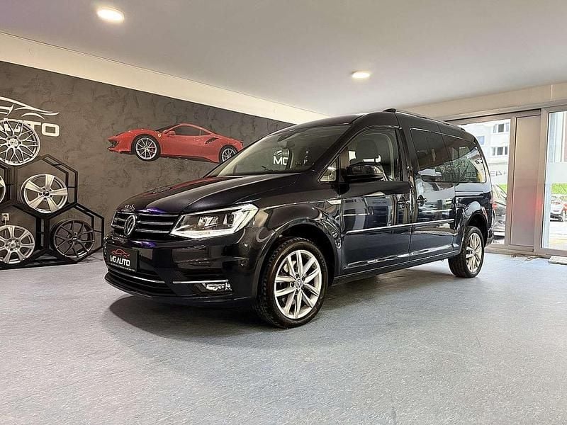 Blau Gebraucht 2019 VW Caddy Maxi Highline Van / Kleinbus | € 31.990 (Fairer Preis) - Bild 1/4