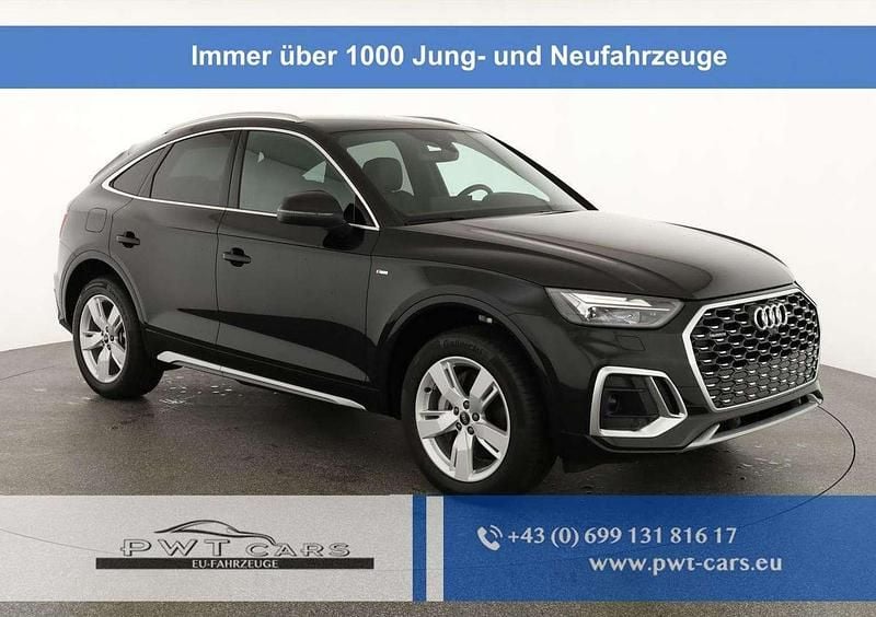 Schwarz Gebraucht 2024 Audi Q5 Sportback S-Line SUV | € 57.945 (Fairer Preis) - Bild 1/4