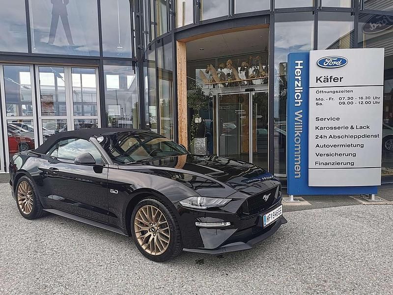Gebraucht Ford Mustang GT 449 PS (330 kW) 2022 Schwarz Cabrio