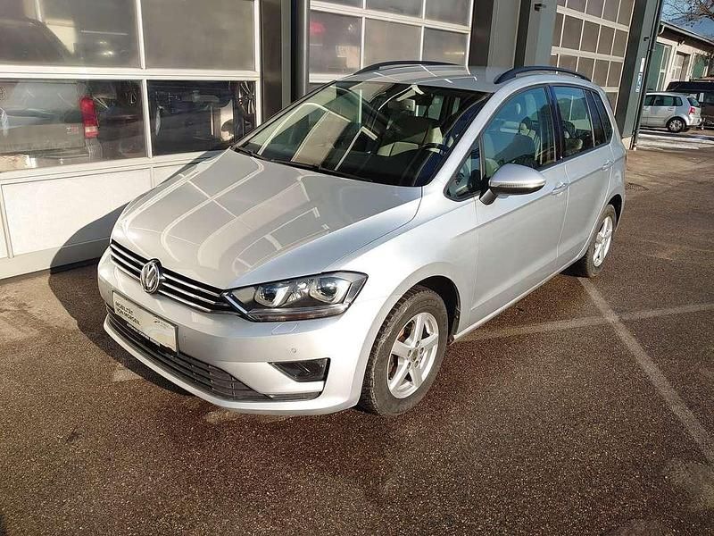 Gebraucht VW Golf Sportsvan Comfortline 110 PS (80 kW) 2016 Silber Van / Kleinbus