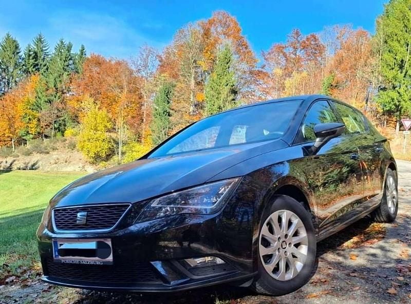 Schwarz Gebraucht 2016 Seat Leon Style Kleinwagen | € 10.500 (Fairer Preis) - Bild 1/4