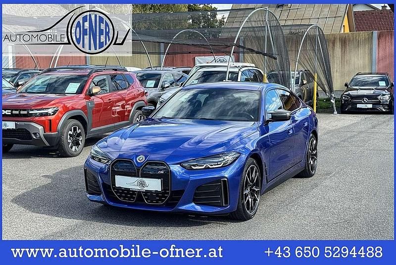 Blau Gebraucht 2022 BMW i4 M Sport Limousine | € 42.544 (Superpreis) - Bild 1/4