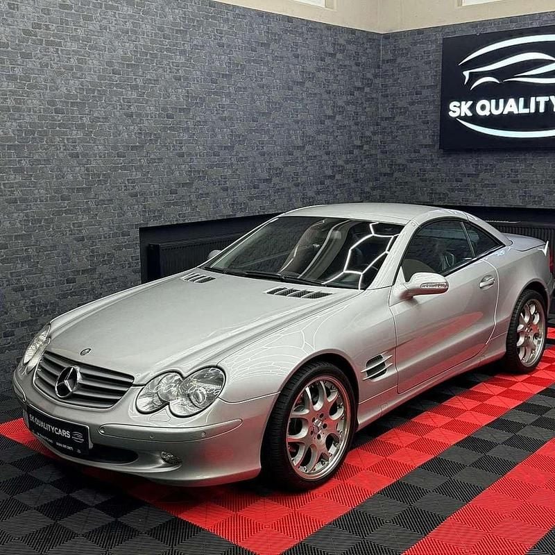 Silber Gebraucht 2003 Mercedes SL350 Cabrio | € 21.000 (Teuer) - Bild 1/4